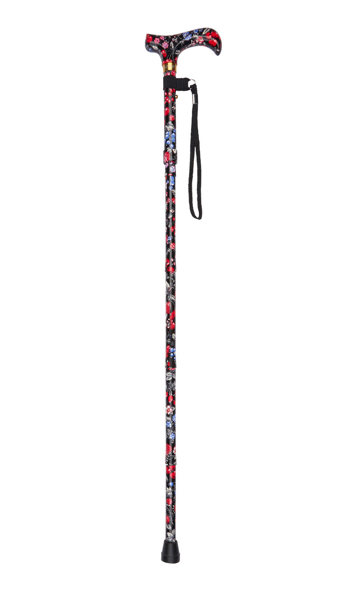 Mini Fruit Pattern Folding Stick With Patterned Handle