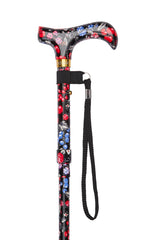 Mini Fruit Pattern Folding Stick With Patterned Handle