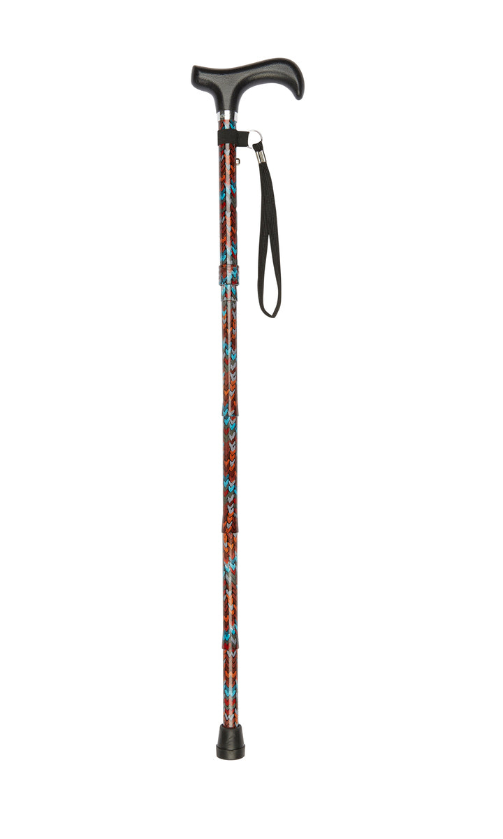 Mini Hearts Pattern Short Folding Stick