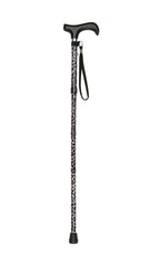 Mini Zebra Pattern Short Folding Stick