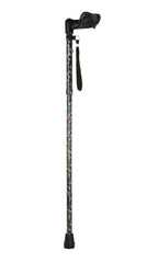 Morris Pattern Folding Stick With Anatomical Handle