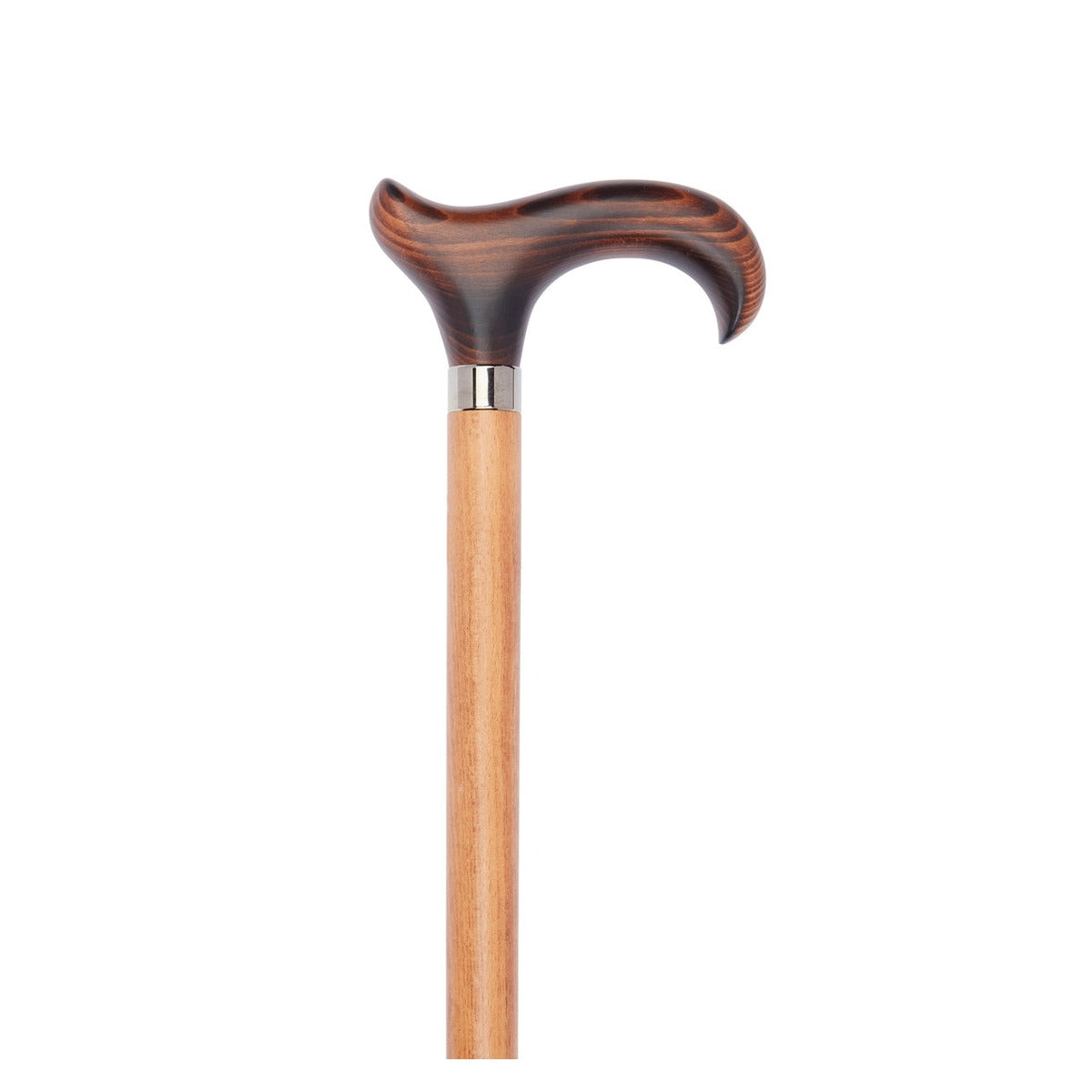 Natural Brown Extra Strong & Long Derby Handle Stick