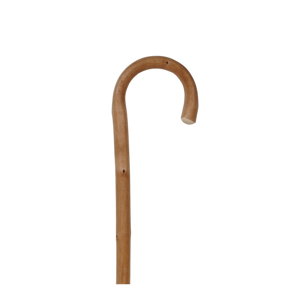 Natural Chestnut Crook Handle Stick