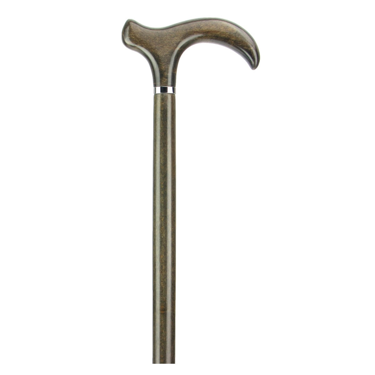 Pewter Melfort Derby Handle Stick