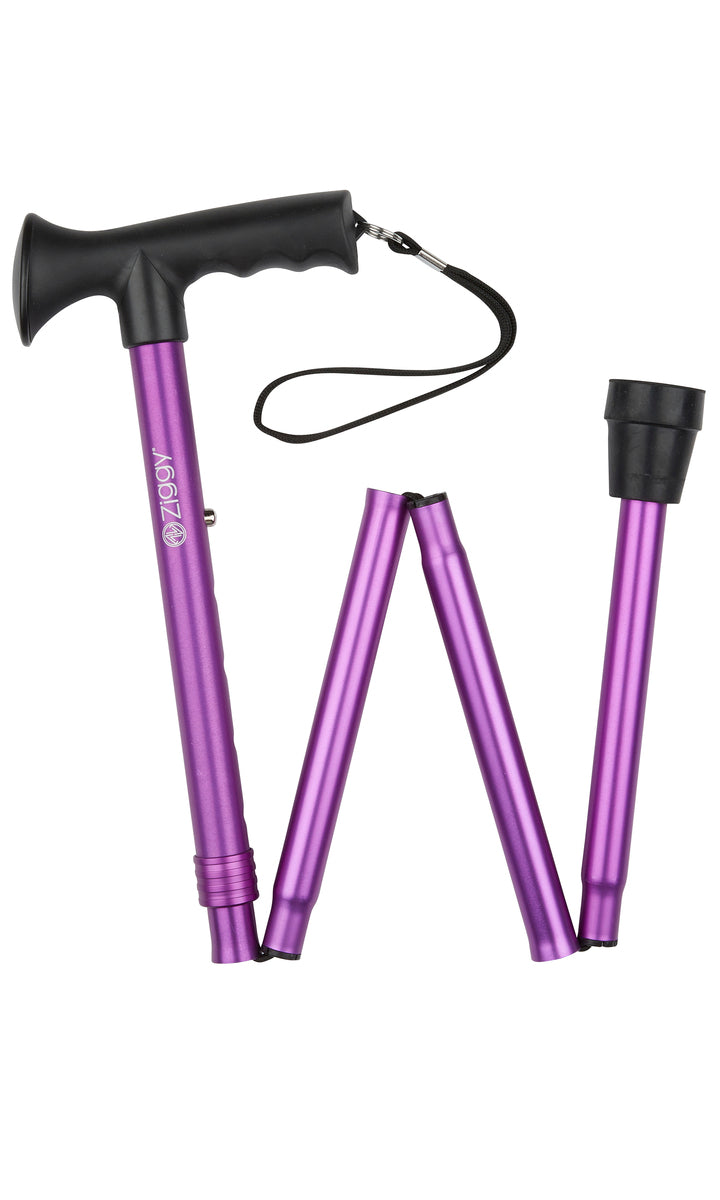Gel Grip Handle Folding Stick