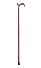 Red Dress Cane With Red Acrylic Derby Handle