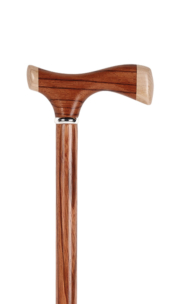 Rosewood Crutch Handle Stick