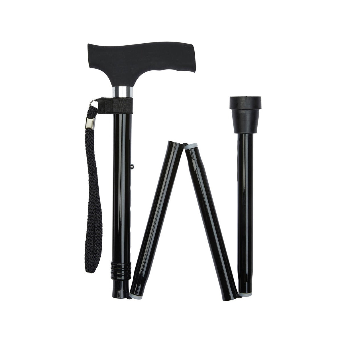 Silicone Crutch Handle Folding Stick