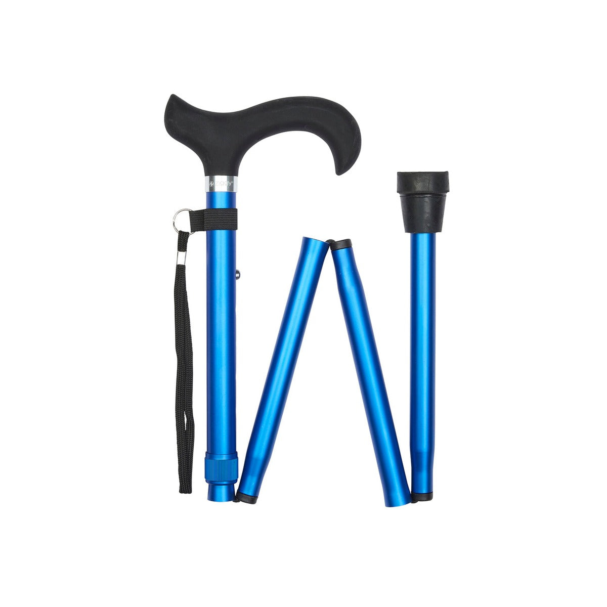 Silicone Derby Handle Folding Stick