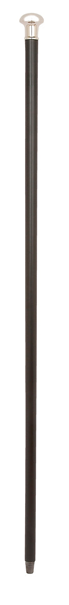 Silver Plated Knob Handle Dress Cane