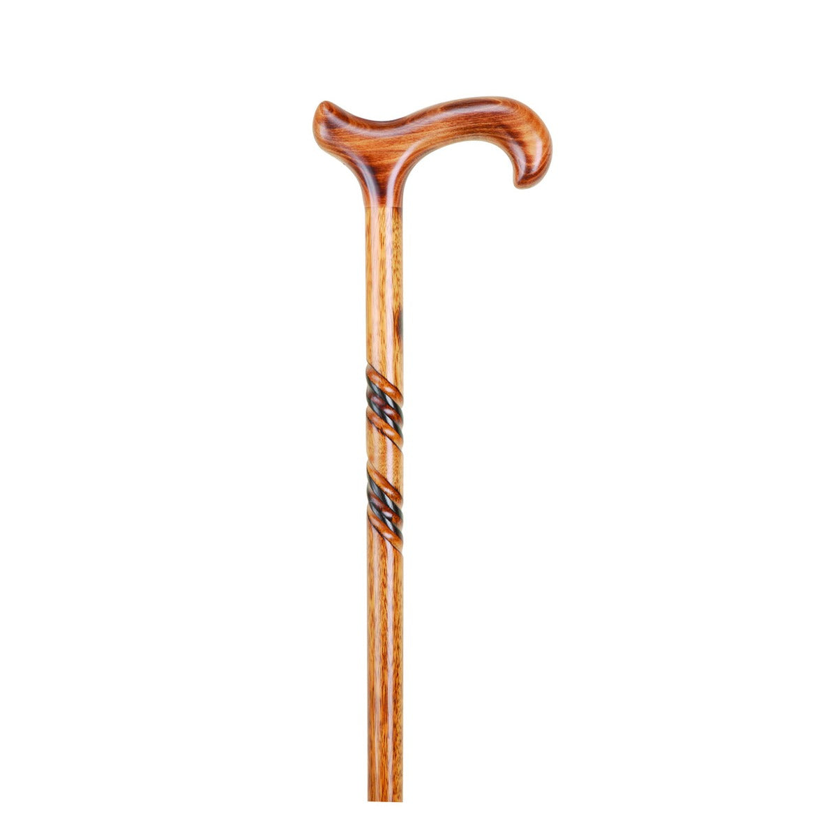 Spiral Pattern Derby Handle Stick