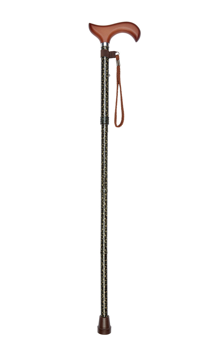 Swirl Leaf Pattern Folding Stick