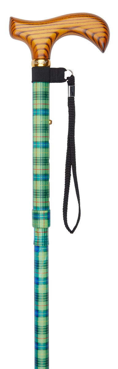 Tartan Pattern Folding Stick