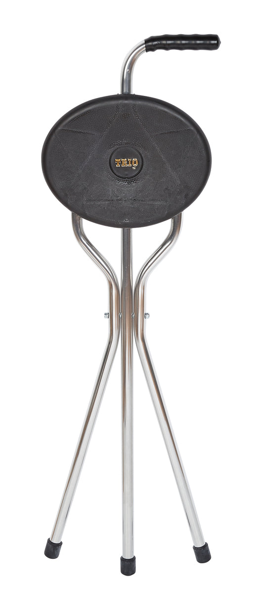 Trio Maxi Black Folding Seat Stick