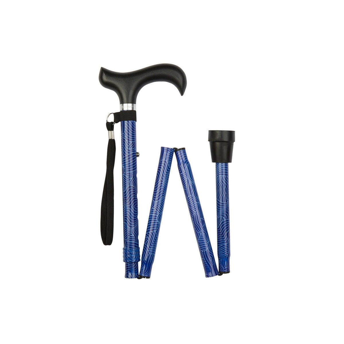 Waves Pattern Folding Stick