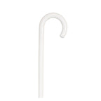 White Crook Handle Stick
