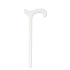 White Derby Handle Stick
