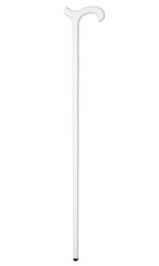 White Derby Handle Stick