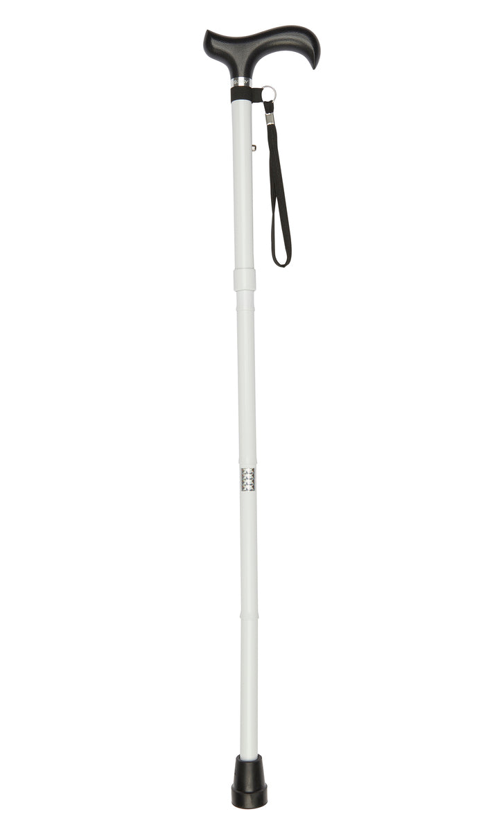 White Folding Stick