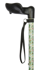Wild Flowers Pattern Adjustable Stick With Anatomical Handle
