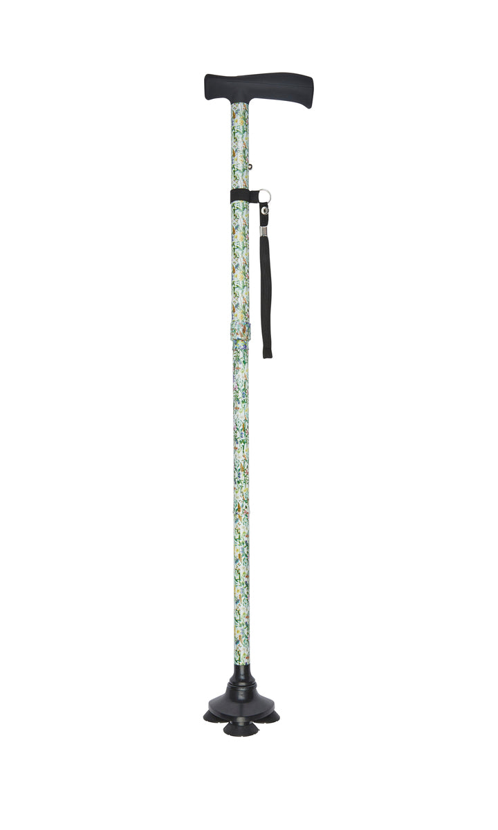 Wild Flowers Pattern Tribase Folding Stick