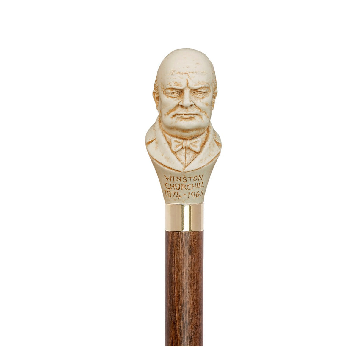 Winston Churchill Moulded Top Collectors Stick
