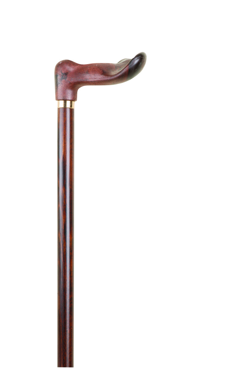 Wood Effect Anatomical Handle Stick
