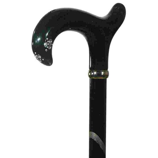 Crystal Derby Walking Cane (1724) - The Walking Stick Store